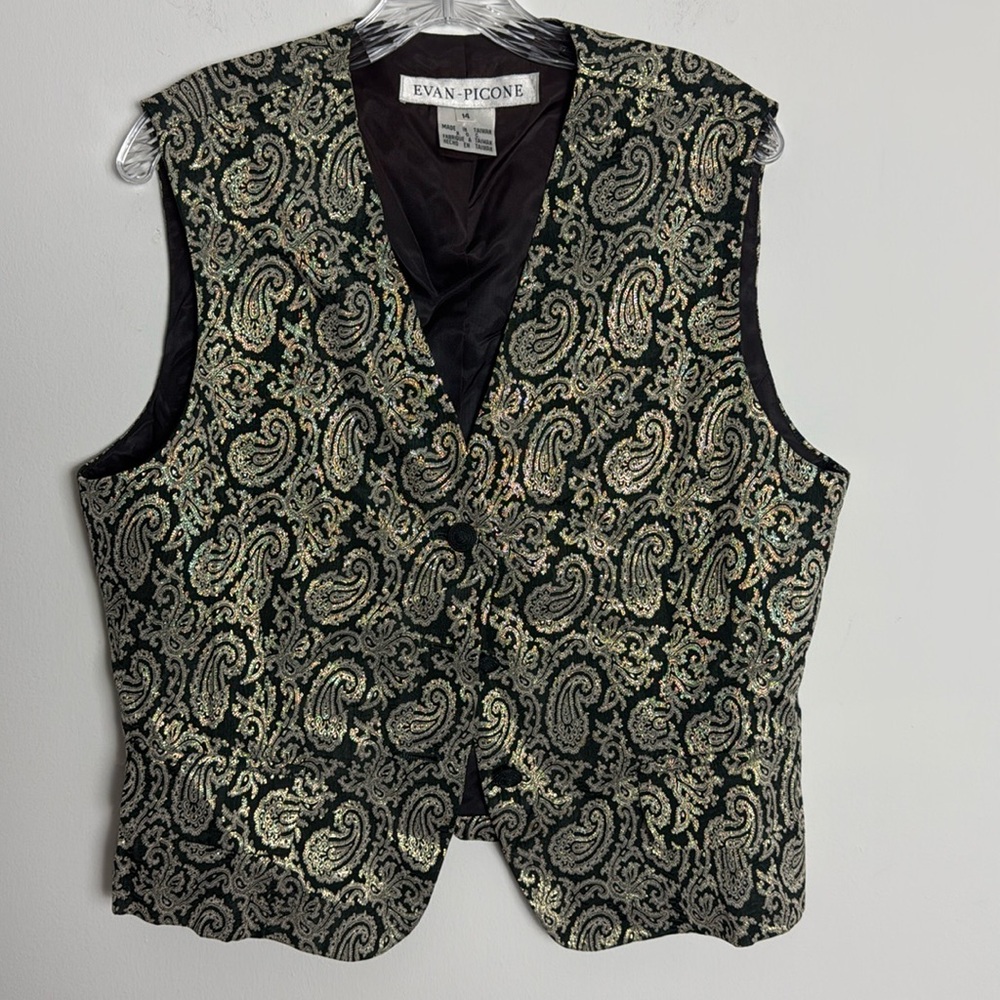 Vintage Evan Picone Vest